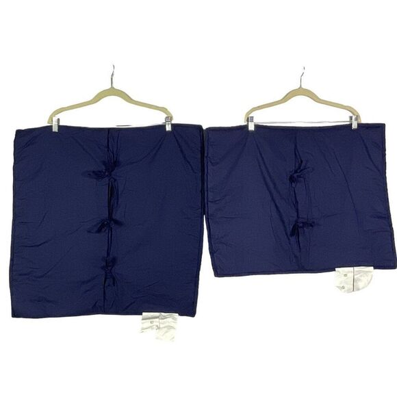 Pottery Barn Kids Pillow Shams, 1 square and 1 rectangular, tie closure - Picture 7 of 13